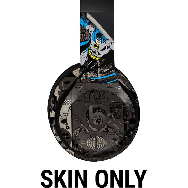 DC Comics Batman Classic Art Beats Studio Pro Wireless Headphones Skin