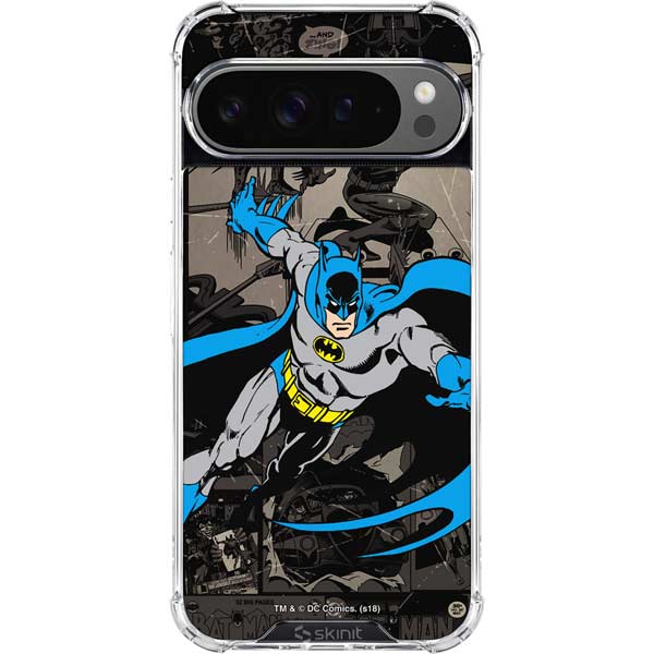DC Comics Batman Classic Art Google Pixel 10 Pro XL Clear Case