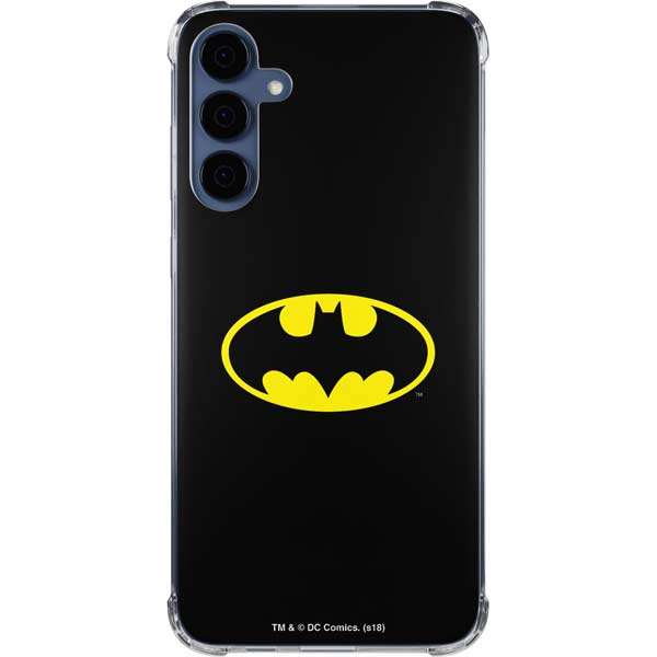 DC Comics Batman Movie 1989 Logo Galaxy A35 5G Clear Case