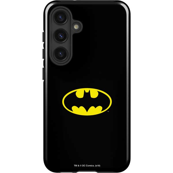 DC Comics Batman Movie 1989 Logo Galaxy S25 Plus Impact Case