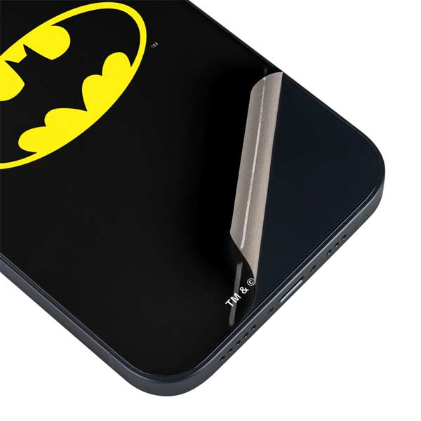 DC Comics Batman Movie 1989 Logo iPhone 15 Skin