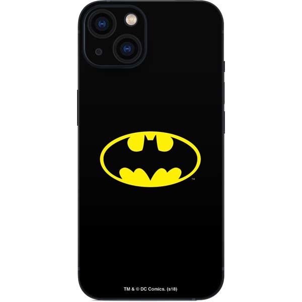 DC Comics Batman Movie 1989 Logo iPhone 15 Skin