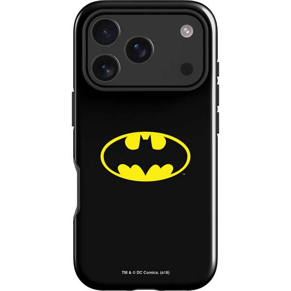 iPhone 17 Pro DC Comics Batman Movie 1989 Logo Impact Case