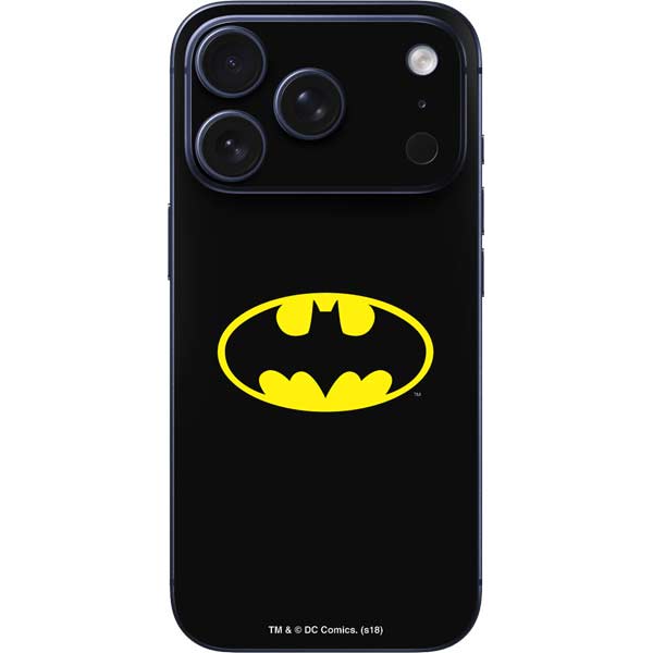 DC Comics Batman Movie 1989 Logo iPhone 17 Pro Max Skin
