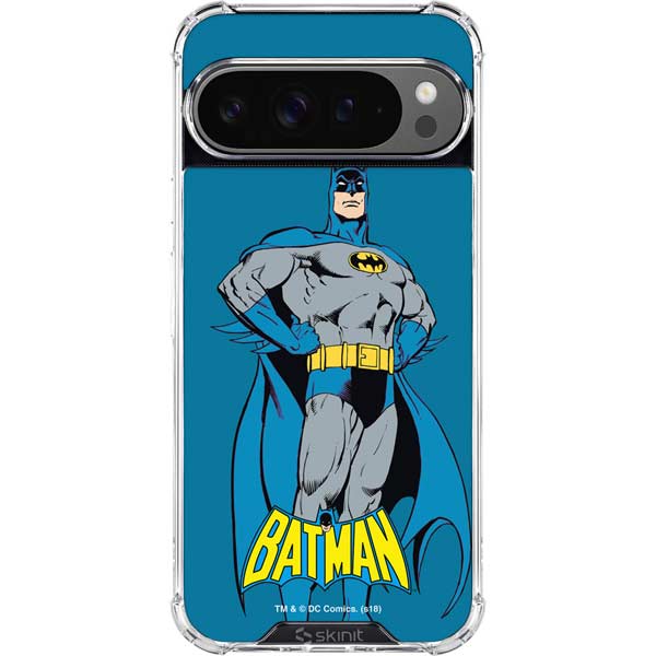 DC Comics Batman Portrait Google Pixel 10 Pro XL Clear Case
