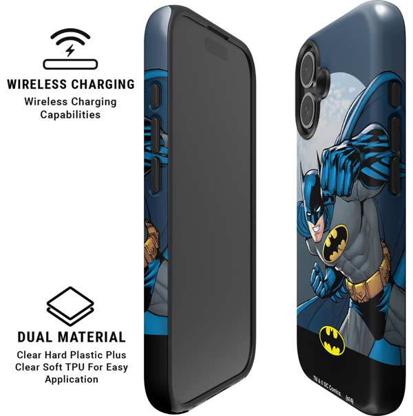 DC Comics Batman Ready for Action iPhone 16 Plus Magsafe Impact Case