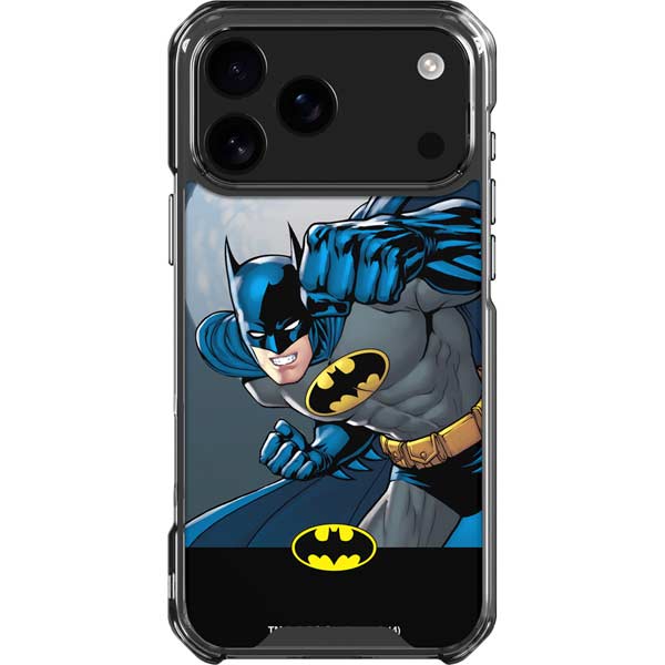 DC Comics Batman Ready for Action iPhone 17 Pro Max Clear Case