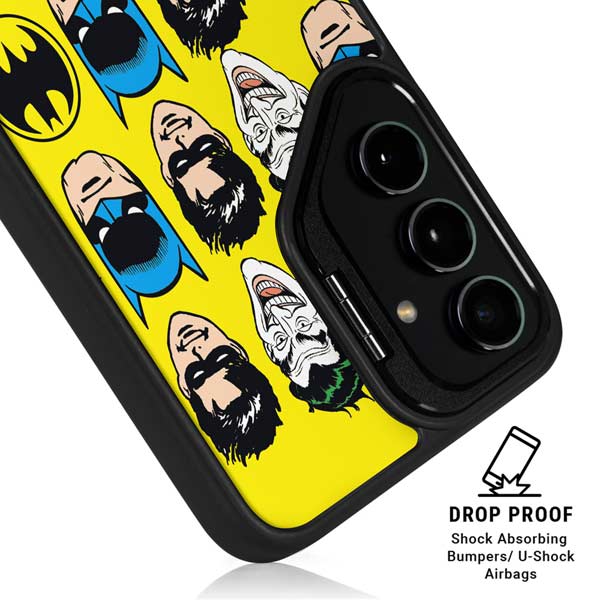 DC Comics Batman Vintage Character Pattern - Joker and Robin Galaxy S26 Plus Kickstand Case