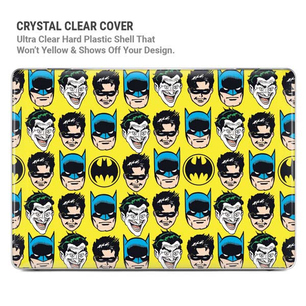 DC Comics Batman Vintage Character Pattern - Joker and Robin MacBook Pro 14in (2021-24) Case plus Skin