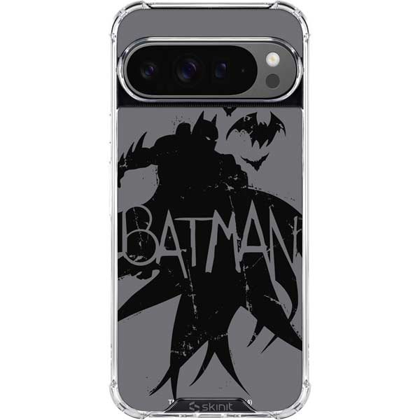 DC Comics Batman Silhouette Art Google Pixel 10 Pro Clear Case