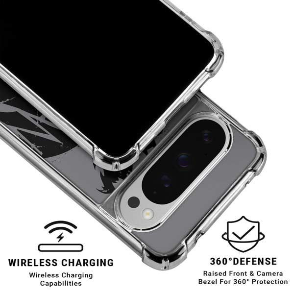 DC Comics Batman Silhouette Art Google Pixel 10 Pro Clear Case