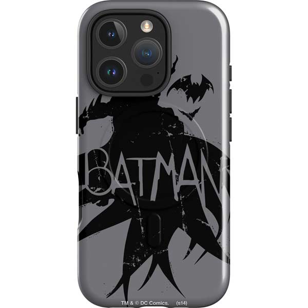 DC Comics Batman Silhouette Art iPhone 16 Pro Max Magsafe Impact Case