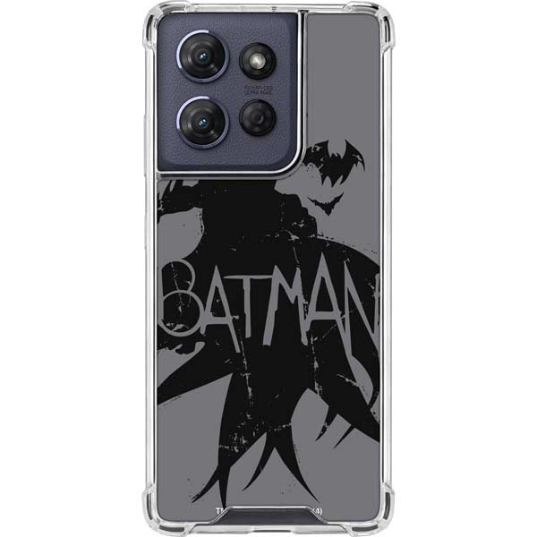 DC Comics Batman Silhouette Art Moto G 5G (2025) Clear Case