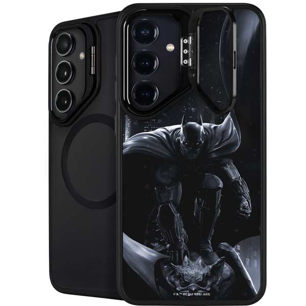 DC Comics Arkham Origins Batman In action pose Galaxy S26 Plus Kickstand Case