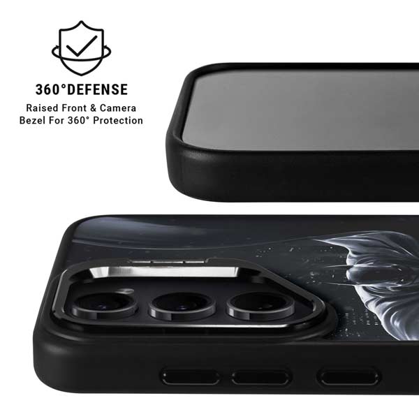 DC Comics Arkham Origins Batman In action pose Galaxy S26 Ultra Kickstand Case