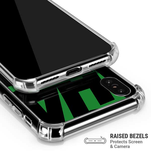 DC Comics The Joker Teardrop Card iPhone X/XS Clear Case
