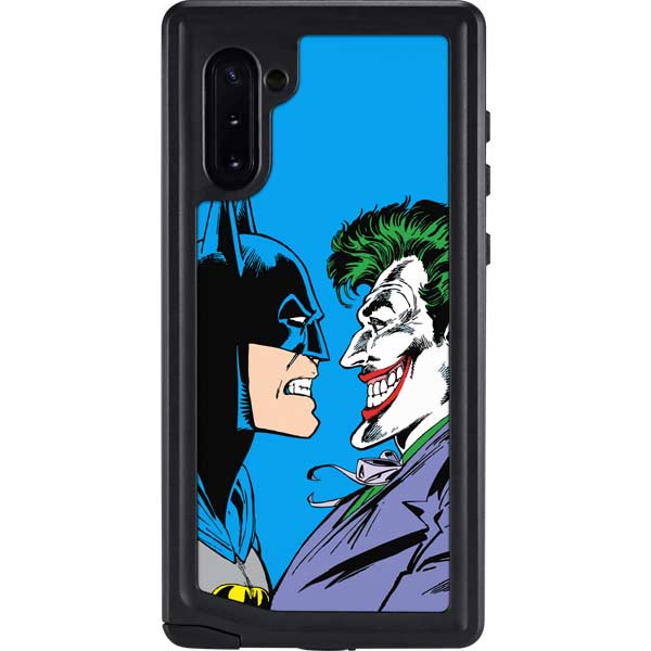 DC Comics The Joker vs Batman Vintage art Galaxy Cases