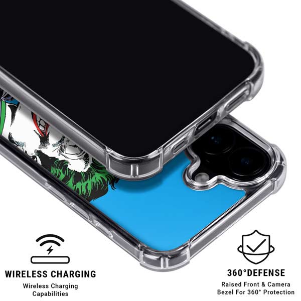 DC Comics The Joker vs Batman Vintage art iPhone 17 MagSafe Case