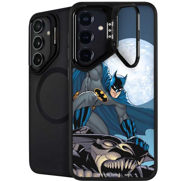 DC Comics Batman Watches Over the City Galaxy S26 Plus Kickstand Case