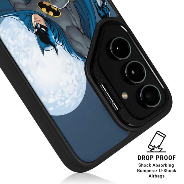 DC Comics Batman Watches Over the City Galaxy S26 Plus Kickstand Case