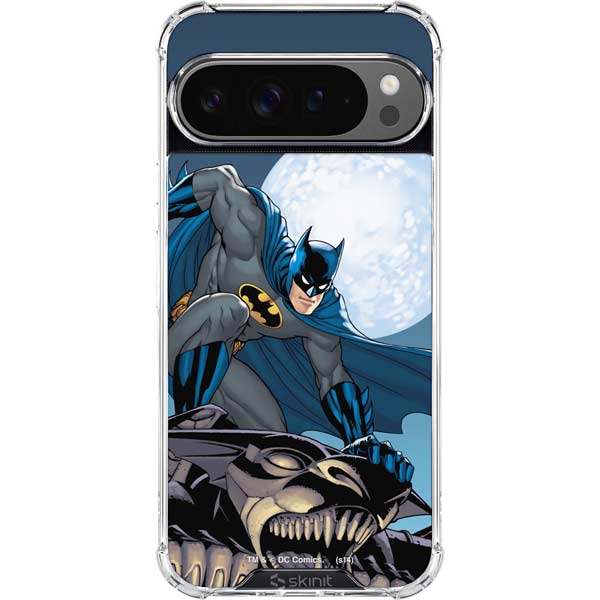 DC Comics Batman Watches Over the City Google Pixel 10 Pro XL Clear Case