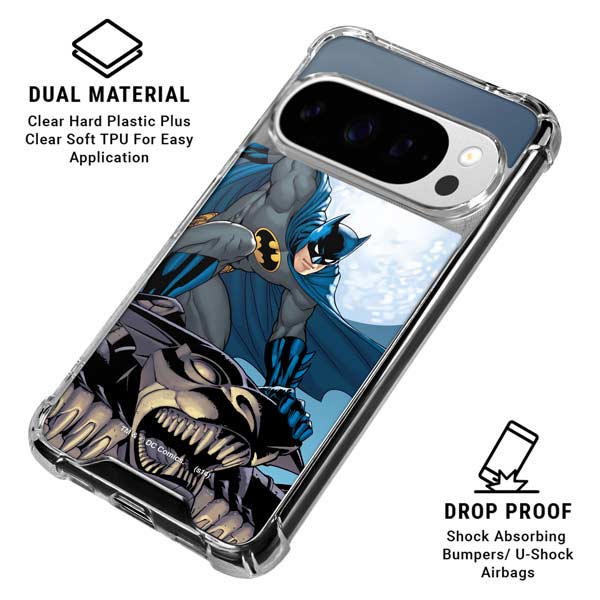 DC Comics Batman Watches Over the City Google Pixel 10 Pro XL Clear Case