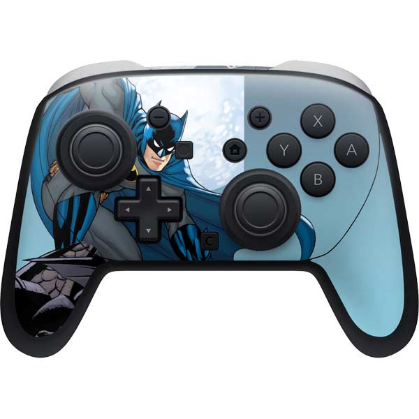 DC Comics Batman Watches Over the City Nintendo Switch 2 (2025) Pro Controller Skin