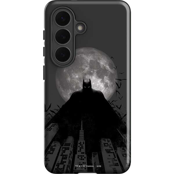DC Comics Batman On City with Moon Art Galaxy S26 Impact Case