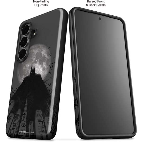 DC Comics Batman On City with Moon Art Galaxy S26 Impact Case