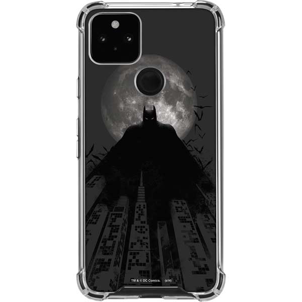 DC Comics Batman On City with Moon Art Pixel Cases