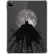 DC Comics Batman On City with Moon Art iPad Pro 11in (2024) Clear Case