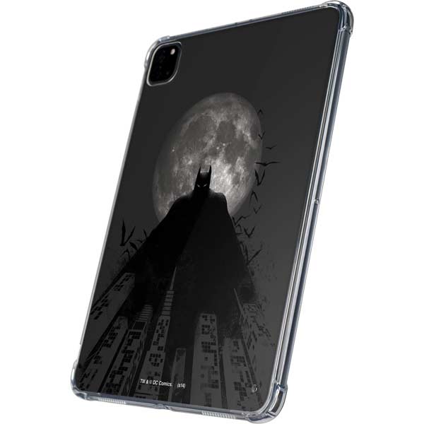 DC Comics Batman On City with Moon Art iPad Pro 11in (2024) Clear Case