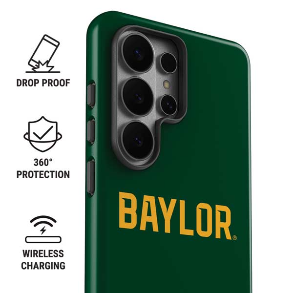 Baylor University BU Split Galaxy S26 Ultra Impact Case