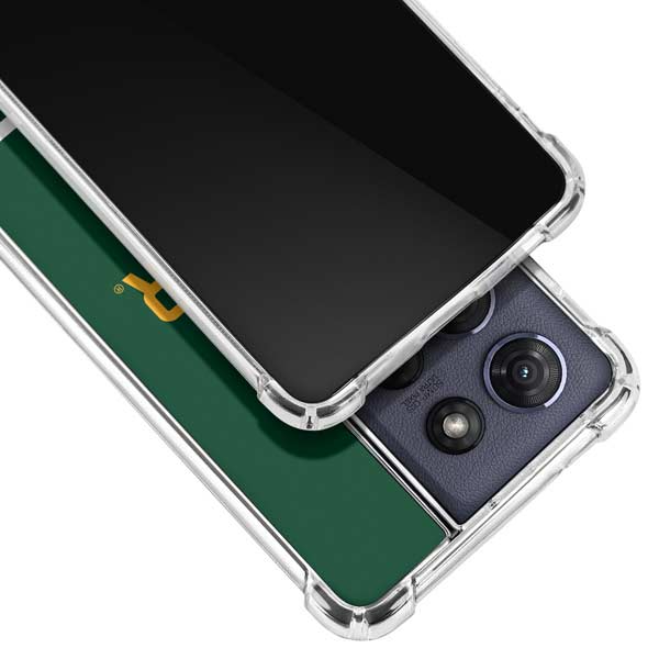 Baylor University BU Split Moto G Play 5G (2025) Clear Case