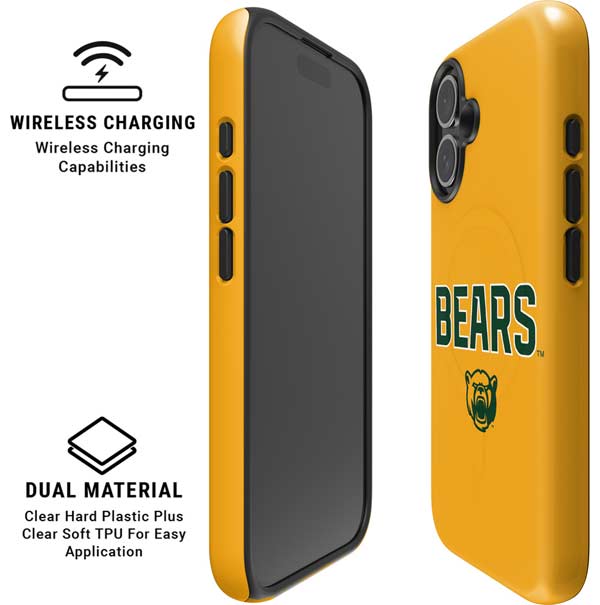 Baylor University Bears iPhone 16 Magsafe Impact Case
