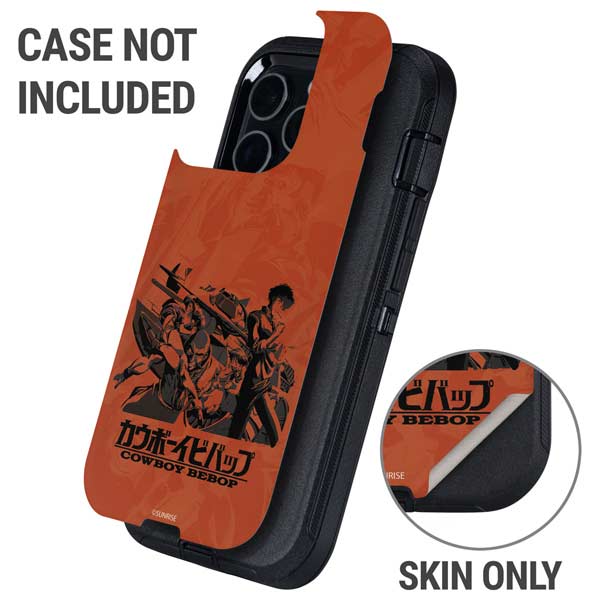 Cowboy Bebop Bebop Crew Otterbox Defender iPhone Skin