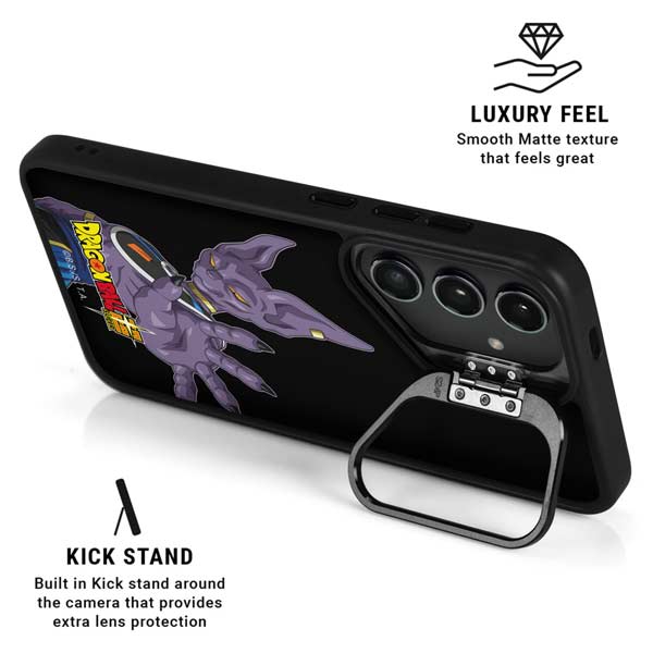 Dragon Ball Super Beerus Portrait Galaxy S26 Ultra Kickstand Case