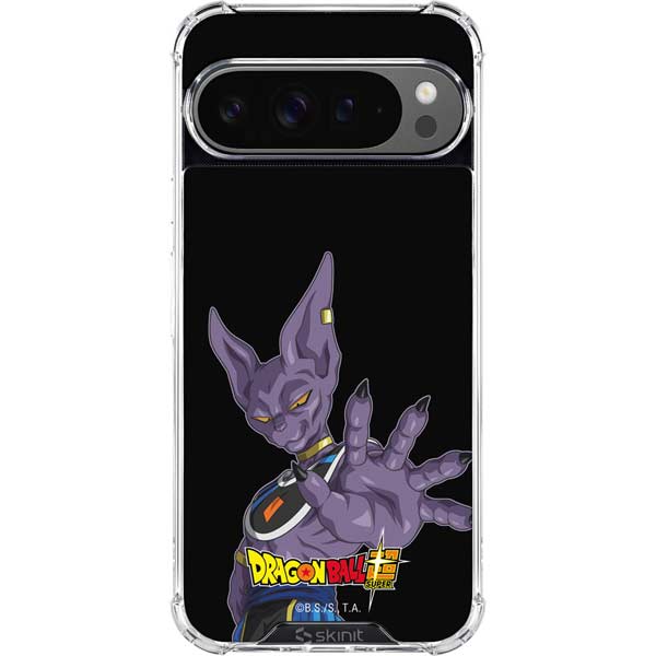 Dragon Ball Super Beerus Portrait Google Pixel 10 Pro Clear Case