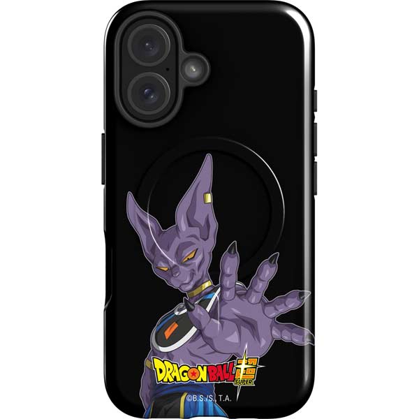 Dragon Ball Super Beerus Portrait iPhone 16 Magsafe Impact Case