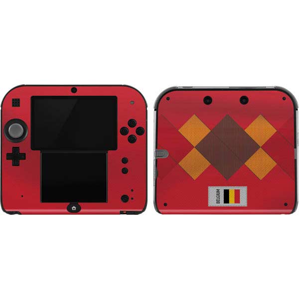 Belgium Soccer Flag Nintendo Skins