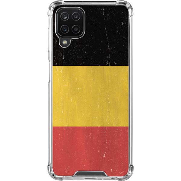 Belgium Flag Distressed Galaxy Cases