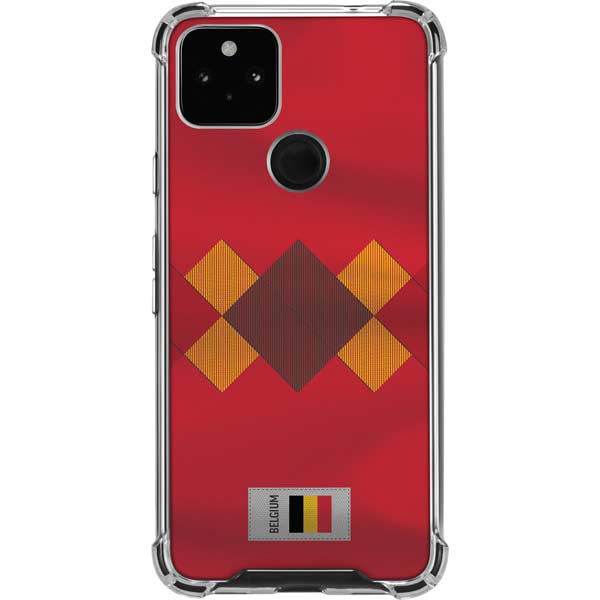Belgium Soccer Flag Pixel Cases