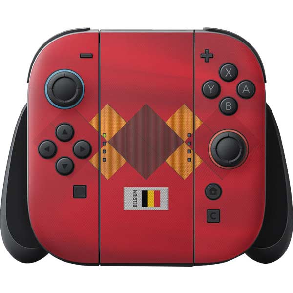 Belgium Soccer Flag Nintendo Skins