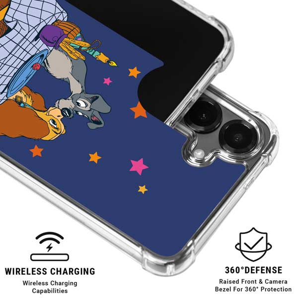 Disney Lady & The Tramp Bella Notte Galaxy S26 Clear Case
