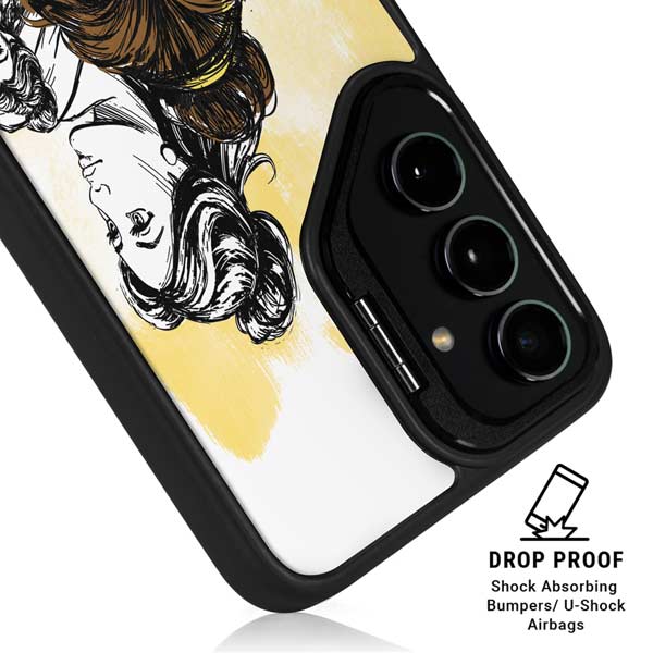 Disney Princess Belle Sketch Galaxy S26 Plus Kickstand Case