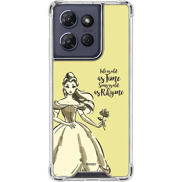 Disney Princess Belle Tale As Old As Time Art Moto G Power 5G (2025) Clear Case