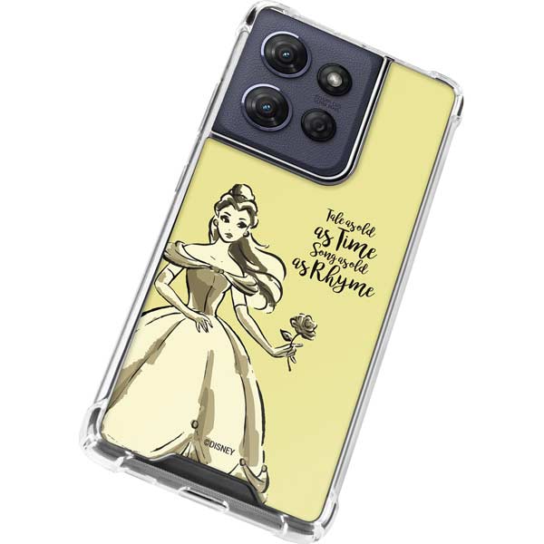 Disney Princess Belle Tale As Old As Time Art Moto G Power 5G (2025) Clear Case
