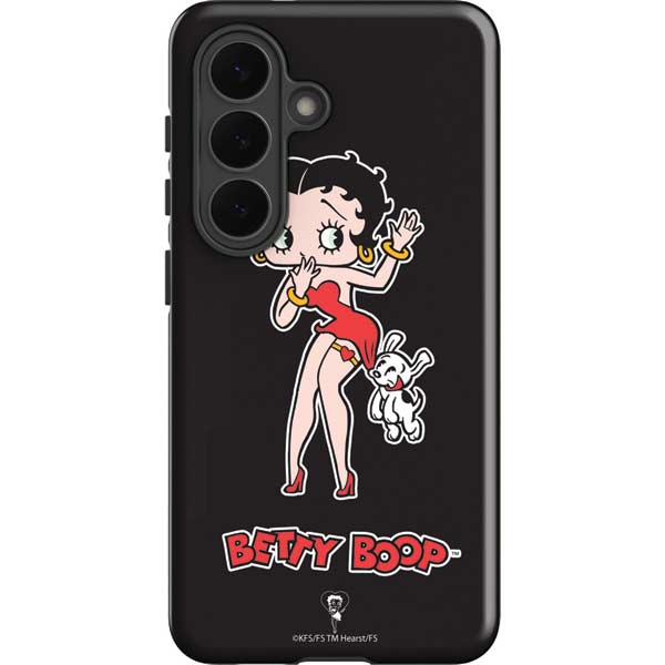 Betty Boop With Puppy Galaxy S26 Plus Impact Case