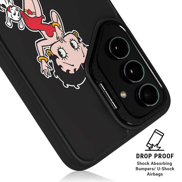 Betty Boop With Puppy Galaxy S26 Plus Kickstand Case