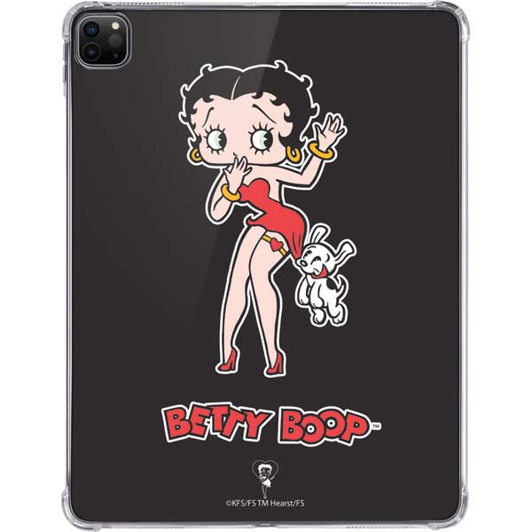 Betty Boop With Puppy iPad Pro 11in (2024) Clear Case